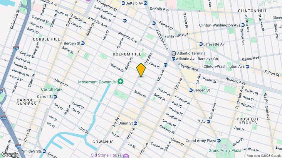 545 Warren St Mapa y Detalles de la Ubicación