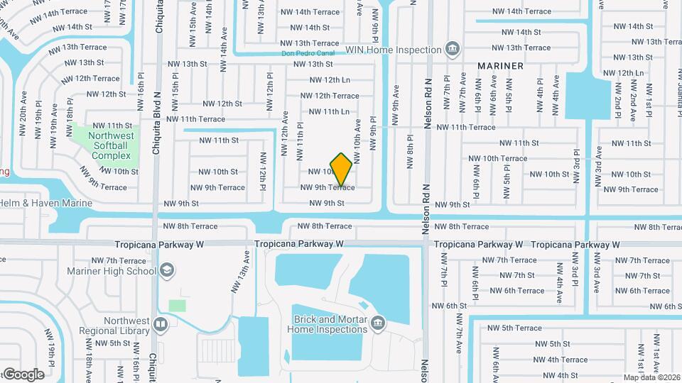 1012 NW 9th Terrace Map and Location Details