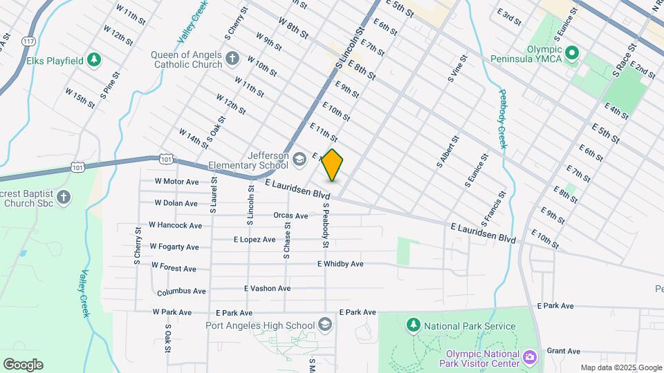 323 E 13th St Mapa y Detalles de la Ubicación