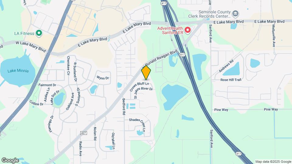 768 Crows Bluff Ln Map and Location Details
