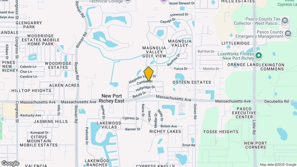 7602 Cumber Dr Map and Location Details