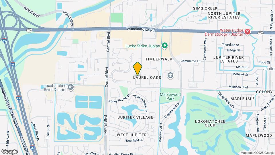 331 Oak Crest Terrace Map and Location Details