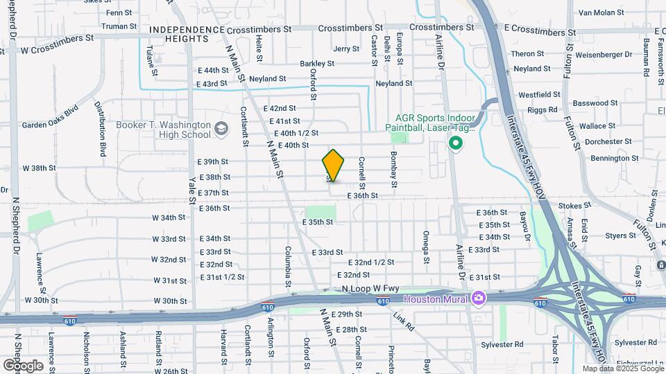 702 E 37th St Map and Location Details