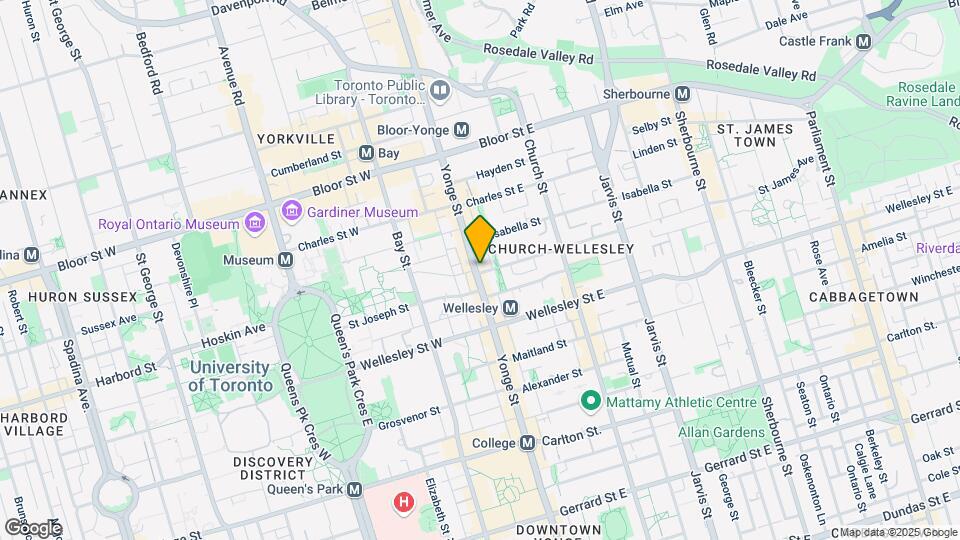 601-771 YONGE St Map and Location Details