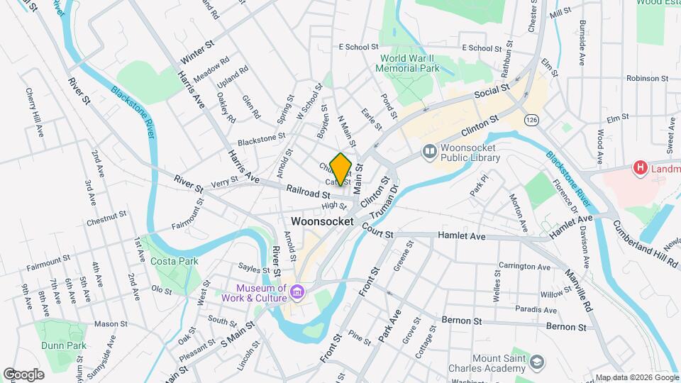 43 Railroad St Mapa y Detalles de la Ubicación