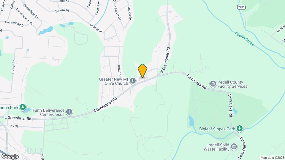 2621 E Greenbriar Rd Map and Location Details