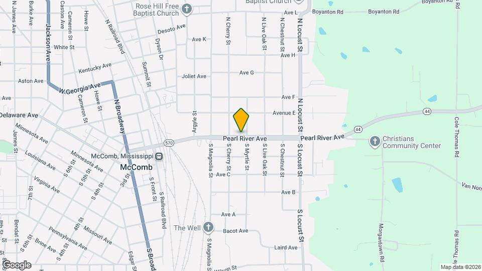 721 Pearl River Ave Mapa y Detalles de la Ubicación