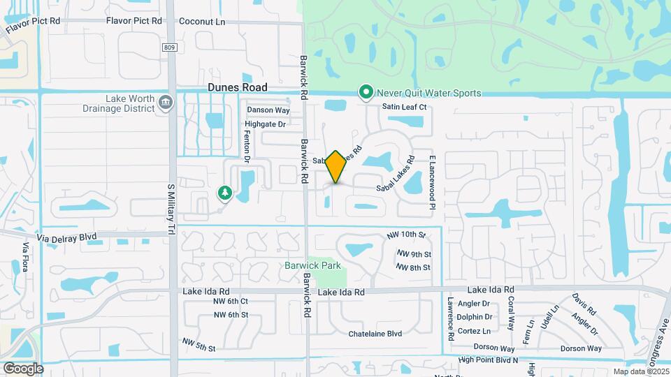 1235 E Magnolia Cir Mapa y Detalles de la Ubicación