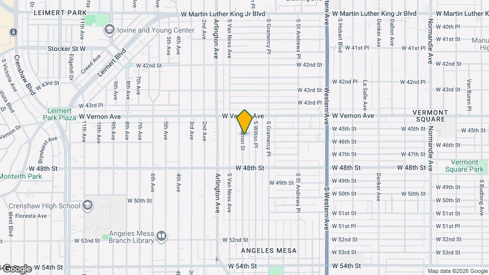 4520 Cimarron St Mapa y Detalles de la Ubicación
