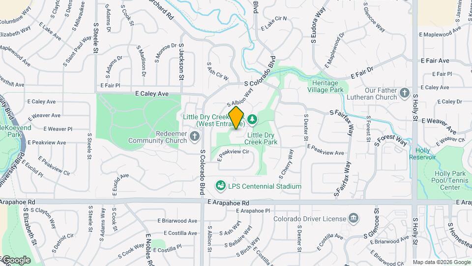 6471 S Birch Cir Mapa y Detalles de la Ubicación