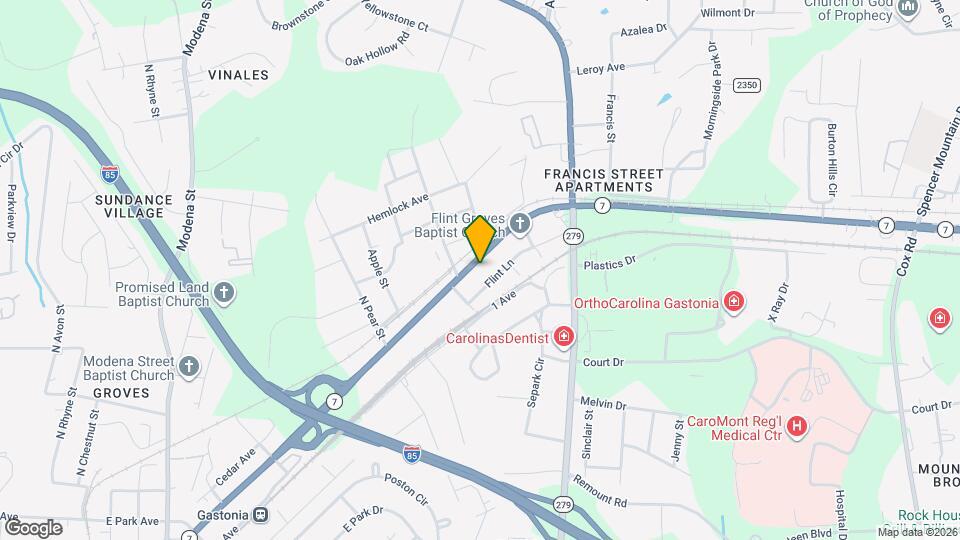 1-bedroom 1-bath In Gastonia Map and Location Details