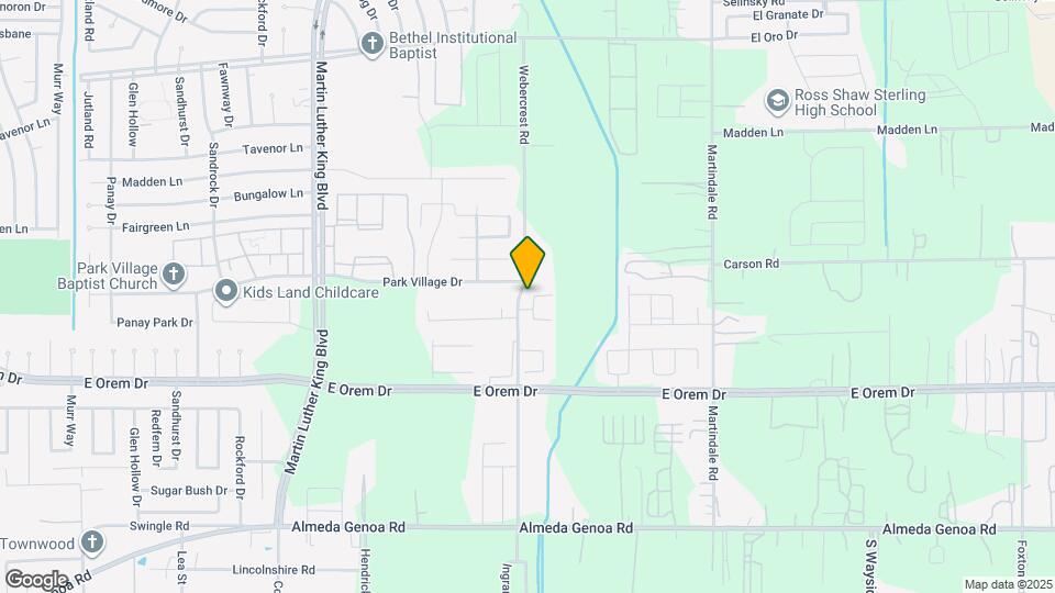 12306 Dawns Edge Dr Map and Location Details