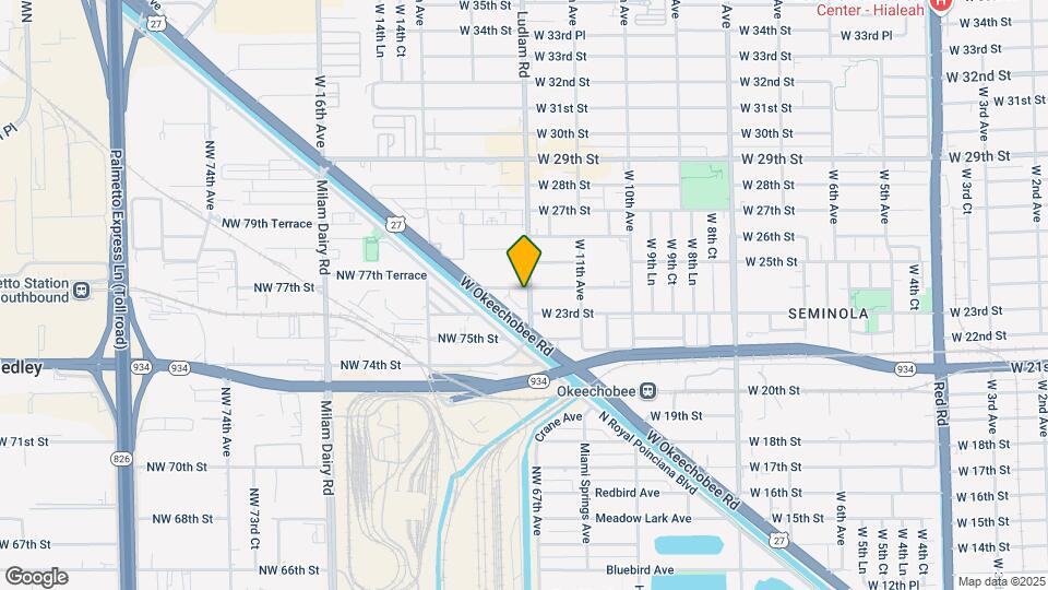 2390 W 12th Ave Map and Location Details