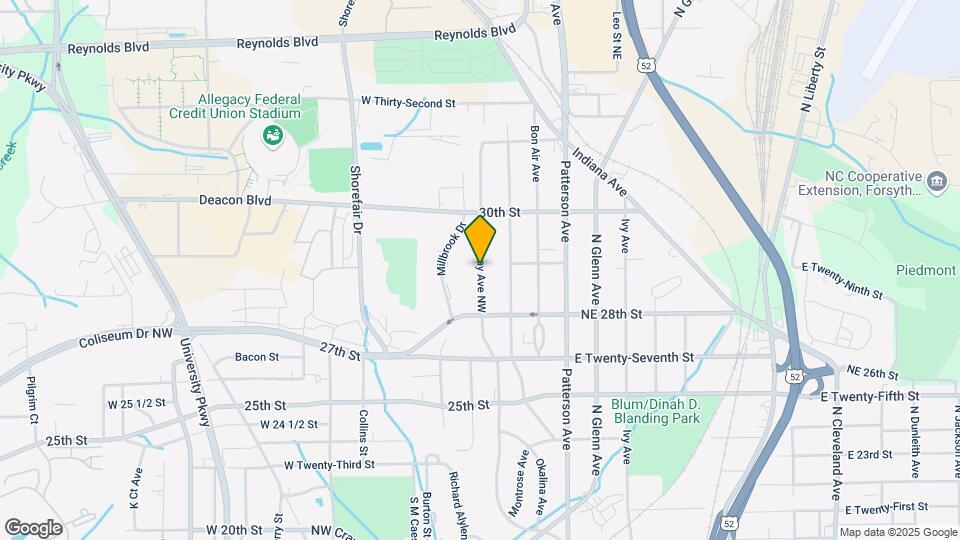 2860 Greenway Ave NW Map and Location Details