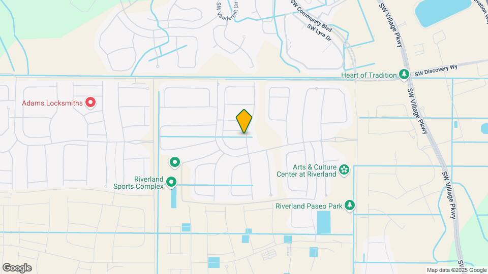 11772 SW Hawthorne Hill Rd Map and Location Details