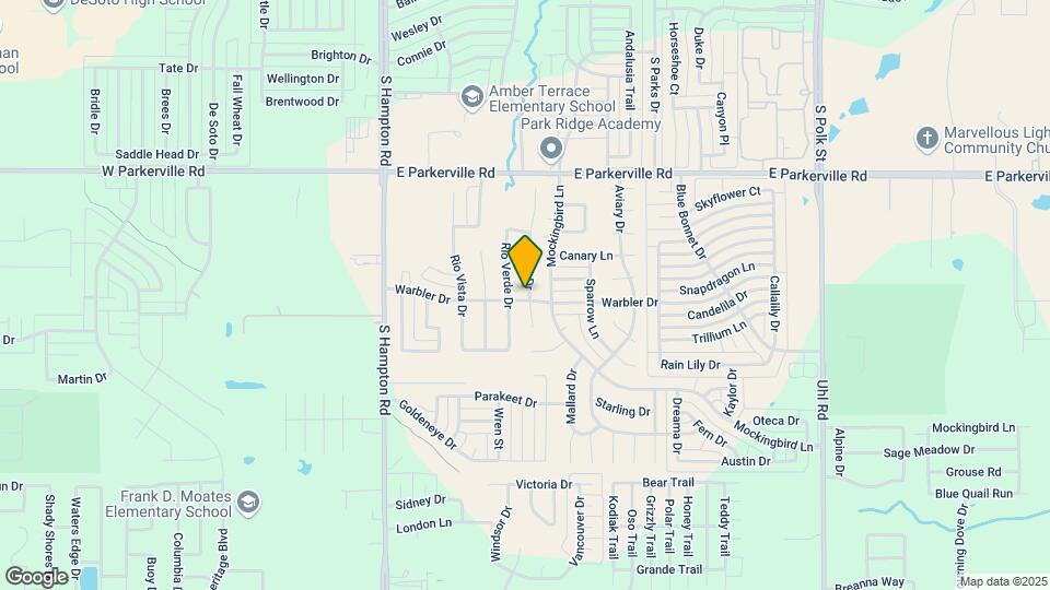 1125 Urban Dr Map and Location Details