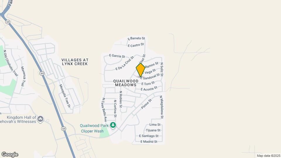 12937 E Sandoval St Map and Location Details