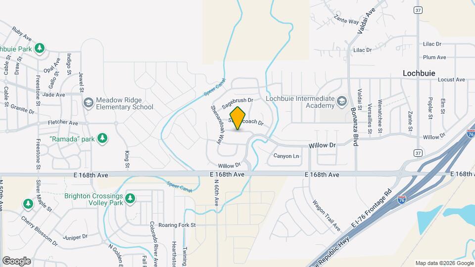 851 Ponderosa Ln Mapa y Detalles de la Ubicación