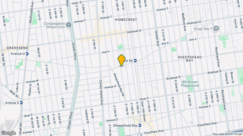 2299 E 13th St Mapa y Detalles de la Ubicación