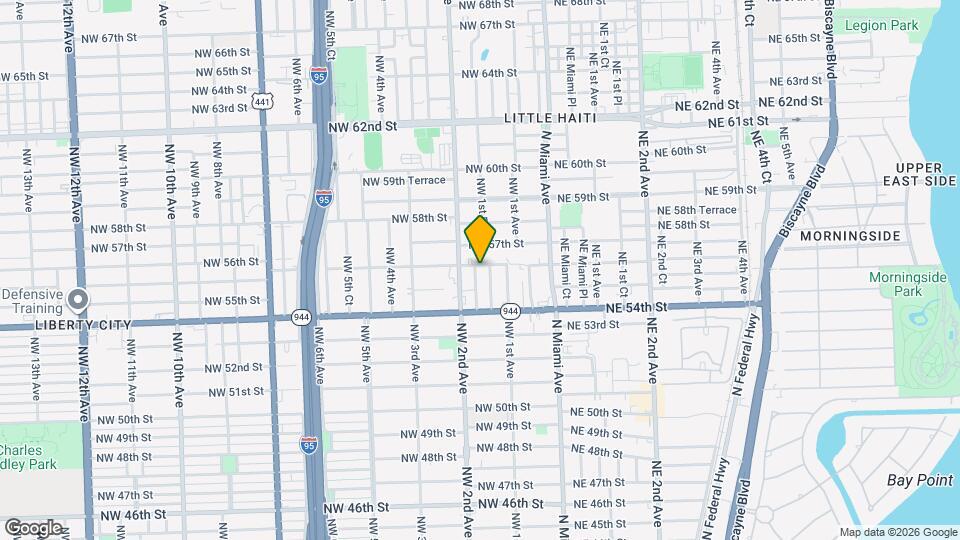 5521 NW 1st Pl Map and Location Details