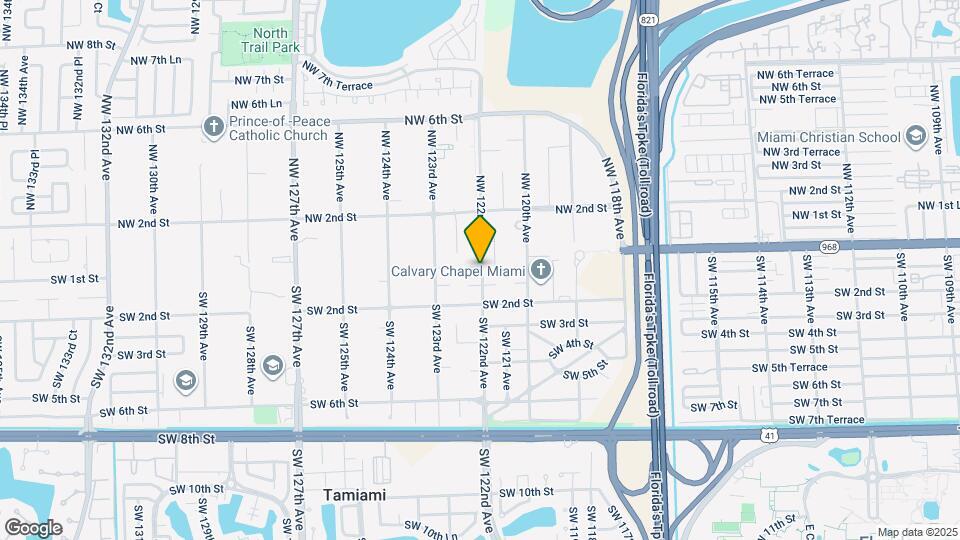 58xx SW 122nd Ave Map and Location Details