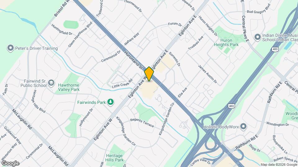 2104 Mississauga Rd Map and Location Details