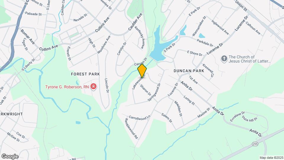 205 Lakewood Dr Map and Location Details