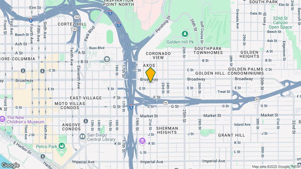 933 21st St Map and Location Details