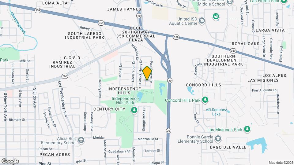 615 John Adams Rd Map and Location Details