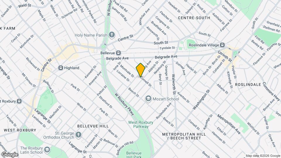 91 Aldrich St Map and Location Details