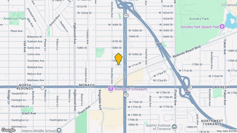 4428 W 171st St Mapa y Detalles de la Ubicación