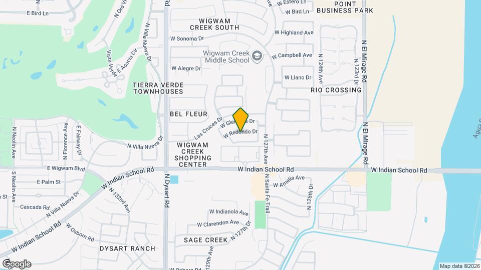 12805 W Redondo Dr Map and Location Details