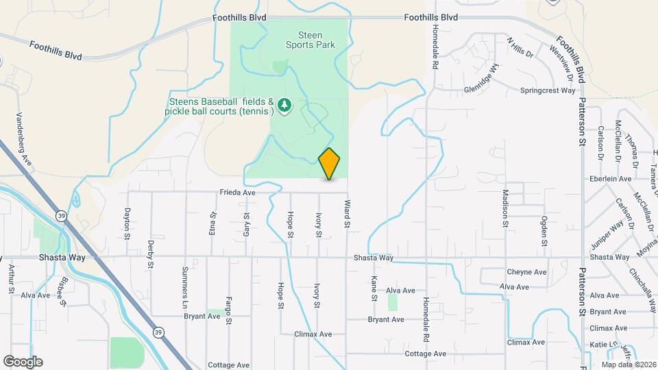 4831 Frieda Ave Map and Location Details