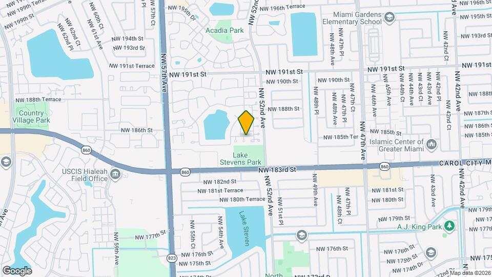 18499 NW 52nd Path Map and Location Details