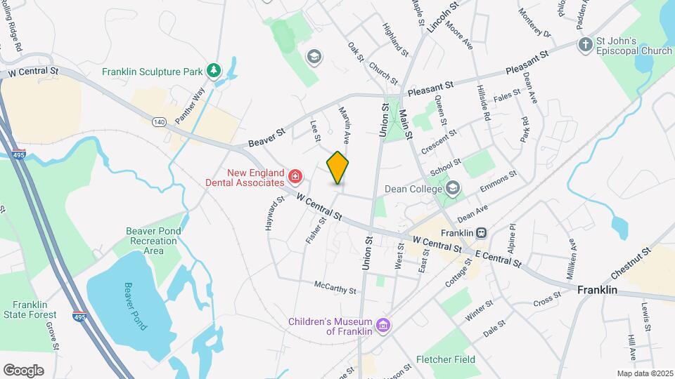 2 Marvin Ave Map and Location Details