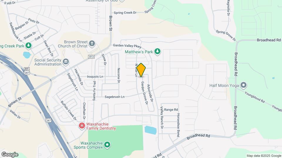 223 Garden Grove Dr Map and Location Details