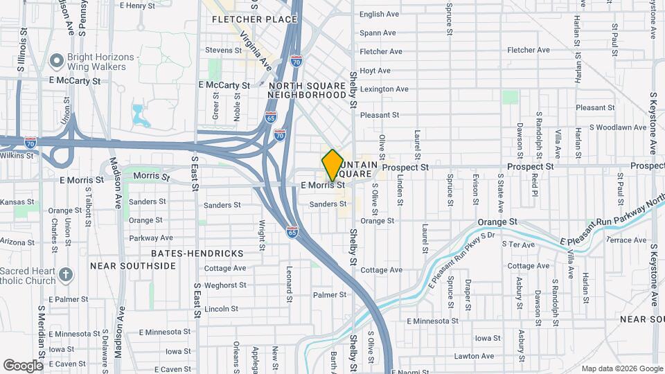 1013 E Morris St Map and Location Details
