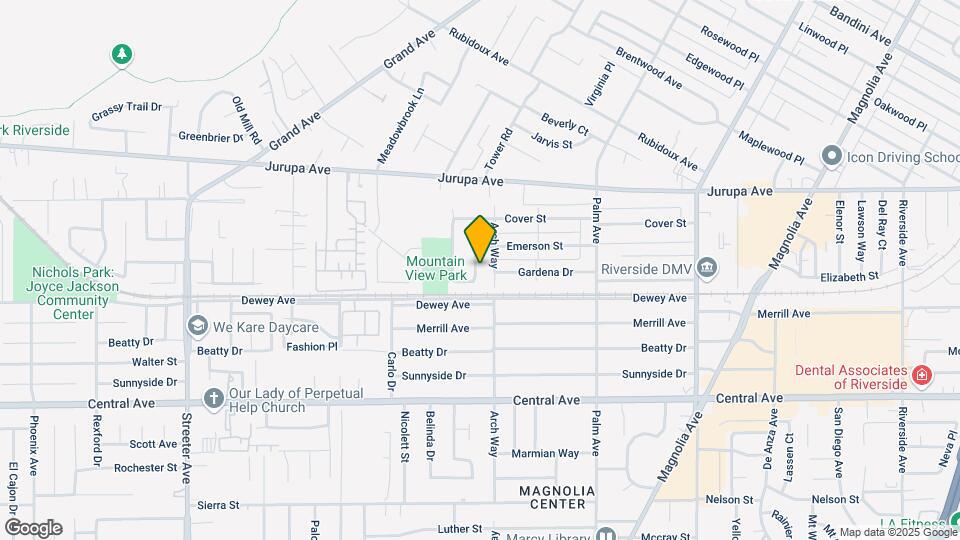 6260 Raleigh St Map and Location Details