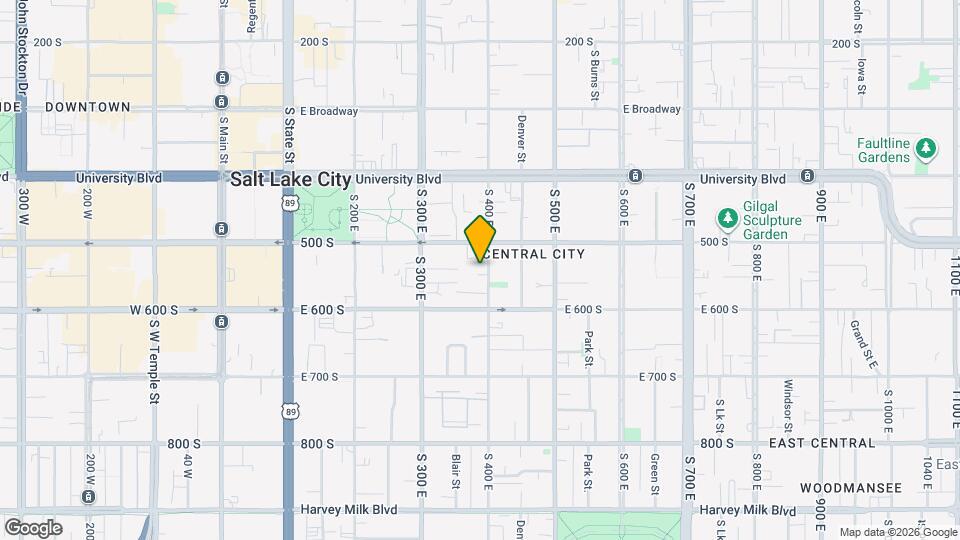 530 S 400 E, Unit 2208 Map and Location Details