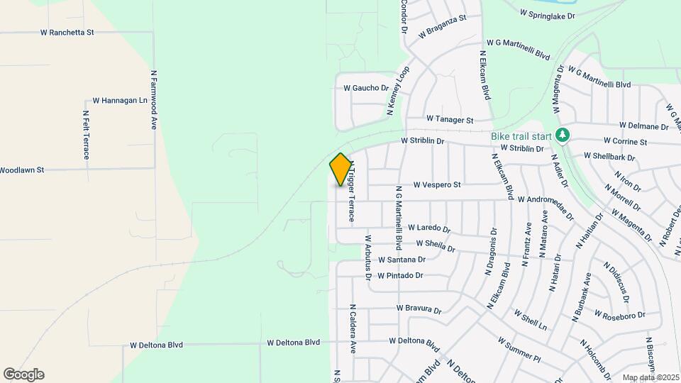 2980 W Striblin Dr Map and Location Details