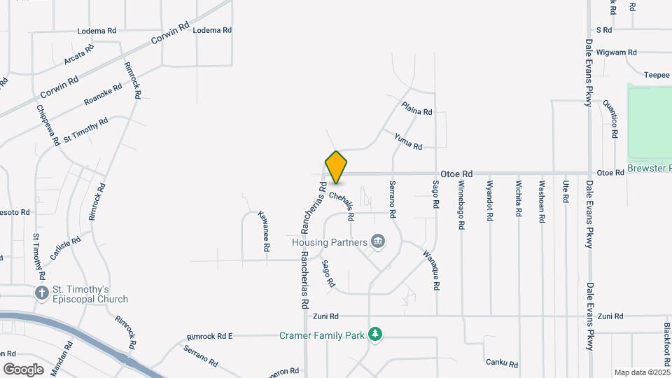 16031 Chehalis Rd Map and Location Details