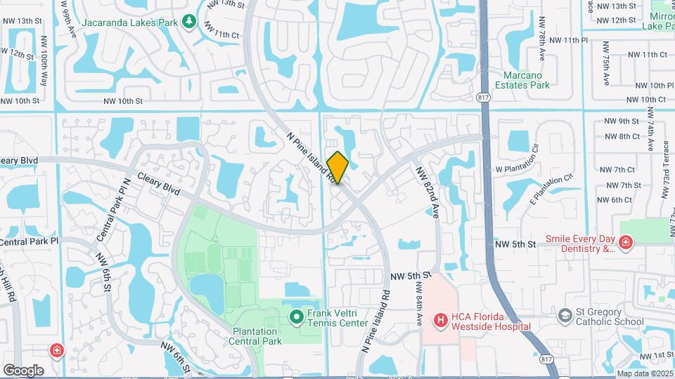 8741 Cleary Blvd Map and Location Details