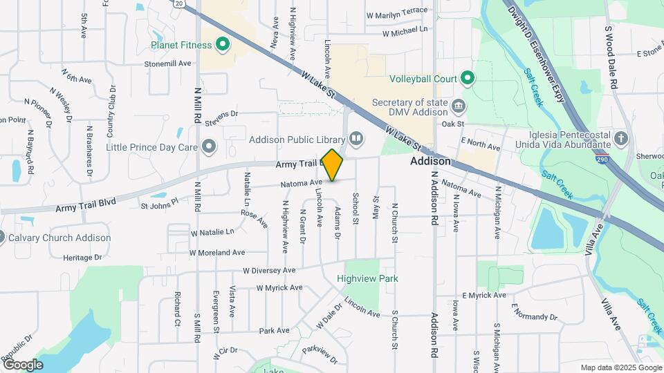 233 Natoma Ave Map and Location Details