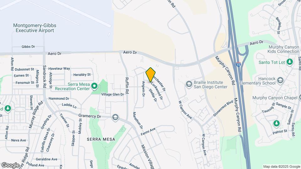 3452 Lockwood Dr Map and Location Details