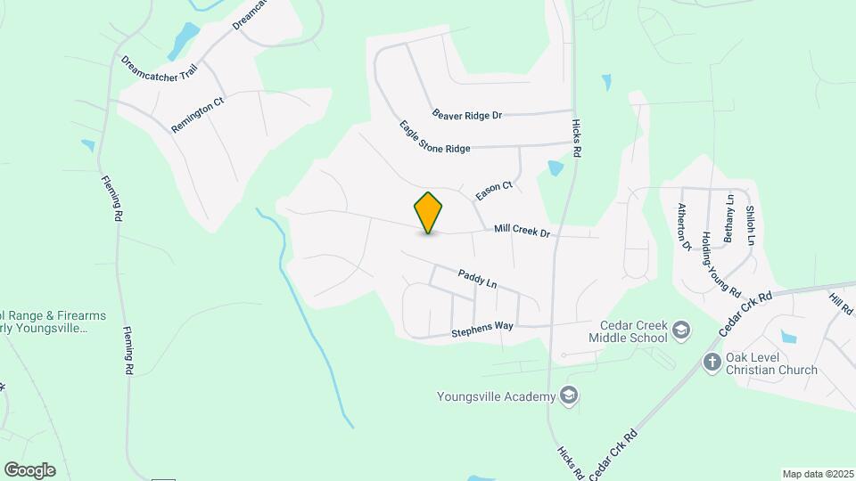 161 Mill Creek Dr Map and Location Details