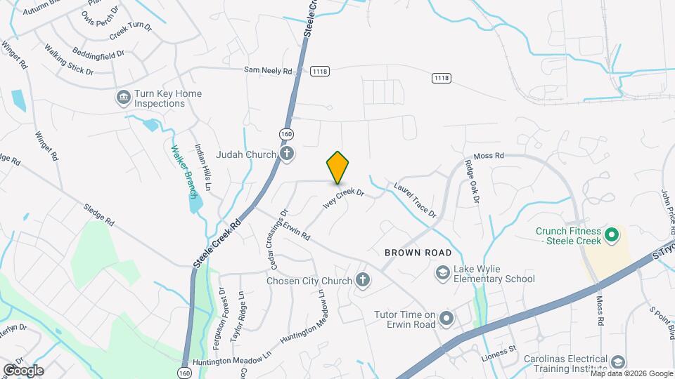 12606 Ivey Creek Dr Map and Location Details