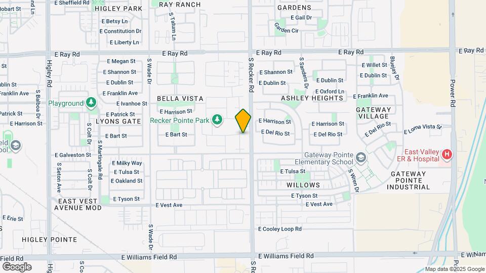 1935 S Follett Way Map and Location Details