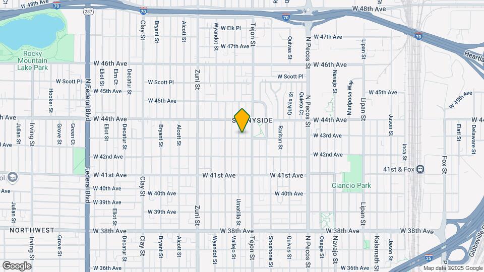 4300 Umatilla St Map and Location Details