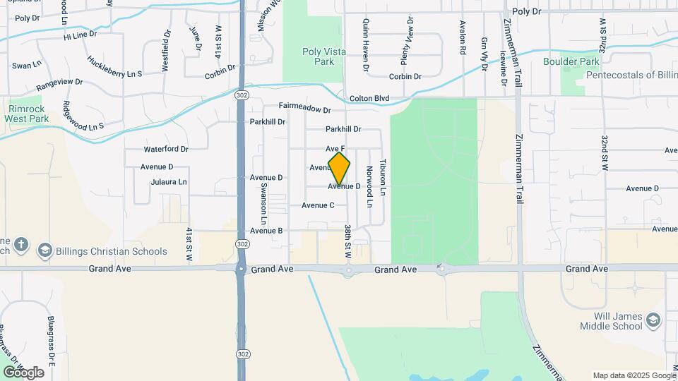 3812 Avenue D Map and Location Details