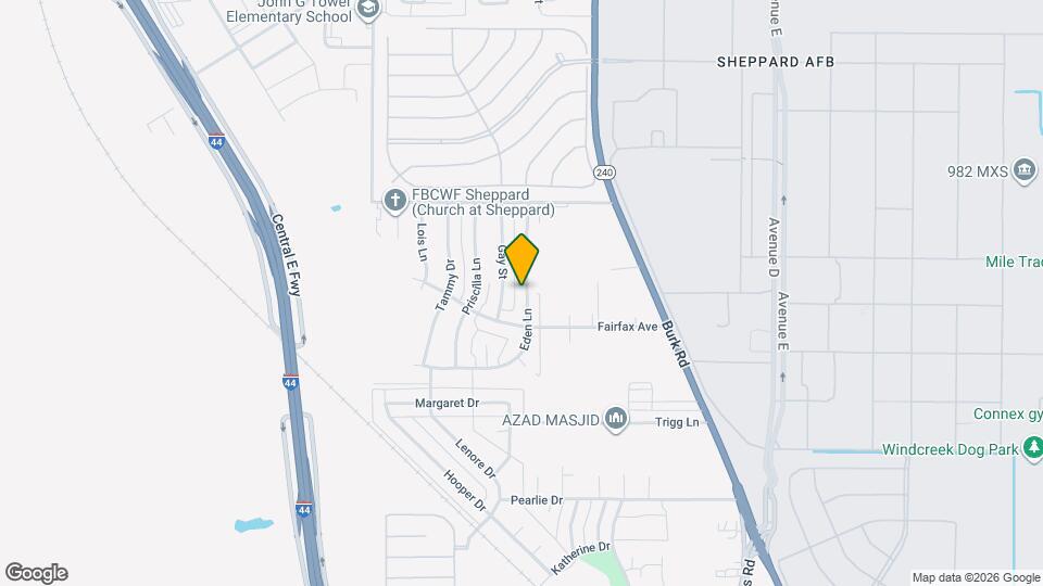 4710 Eden Ln Map and Location Details